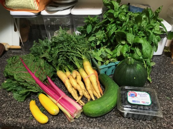 LOOK AT THE SIZE OF THAT ZUCCHINI